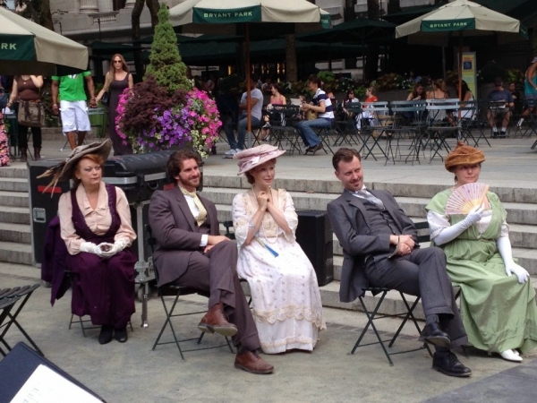 Photo Flash: In Rehearsal with Boomerang Theatre's LOVE'S LABOUR'S LOST in Bryant Park Image