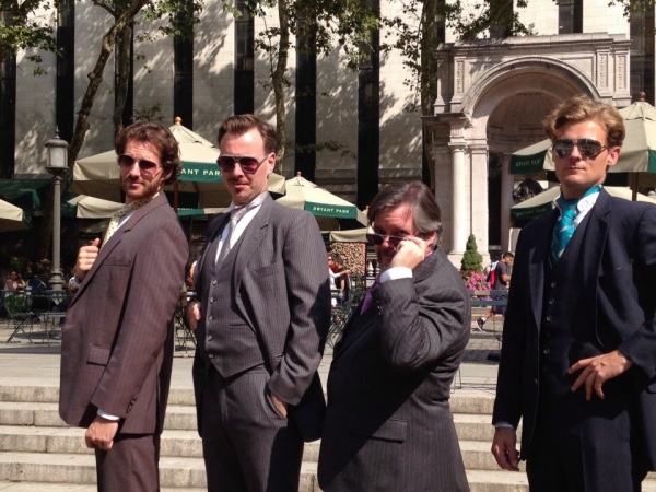 Photo Flash: In Rehearsal with Boomerang Theatre's LOVE'S LABOUR'S LOST in Bryant Park Image