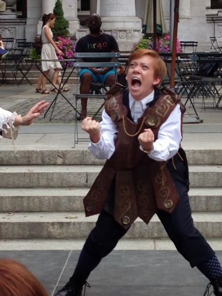 Photo Flash: In Rehearsal with Boomerang Theatre's LOVE'S LABOUR'S LOST in Bryant Park Image