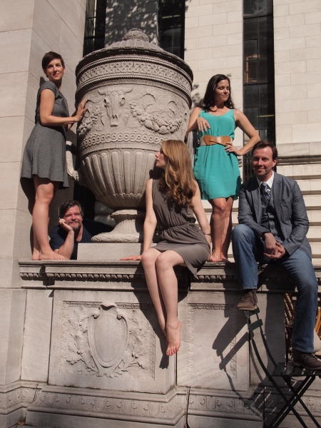 Photo Flash: In Rehearsal with Boomerang Theatre's LOVE'S LABOUR'S LOST in Bryant Park Image