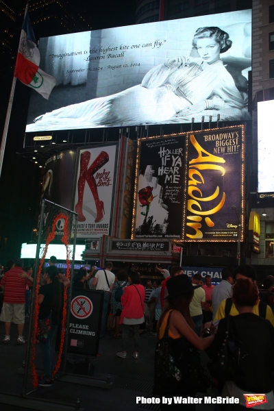 Photo Coverage: Times Square Honors Lauren Bacall Image