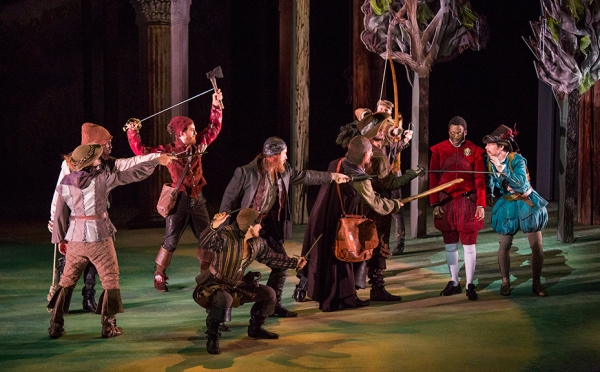 Photo Flash: First Look at The Old Globe's THE TWO GENTLEMEN OF VERONA with Adam Kantor & Hubert Point-Du Jour Image