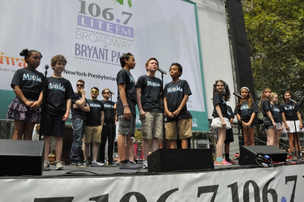 Photo Coverage: MATILDA, MOTOWN, ON THE TOWN & More Conclude BROADWAY IN BRYANT PARK's 2014 Season Image
