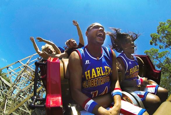 Photo Flash: Harlem Globetrotters Flip Head Over Heels at Silver Dollar City; Show Set for June 2015 Image