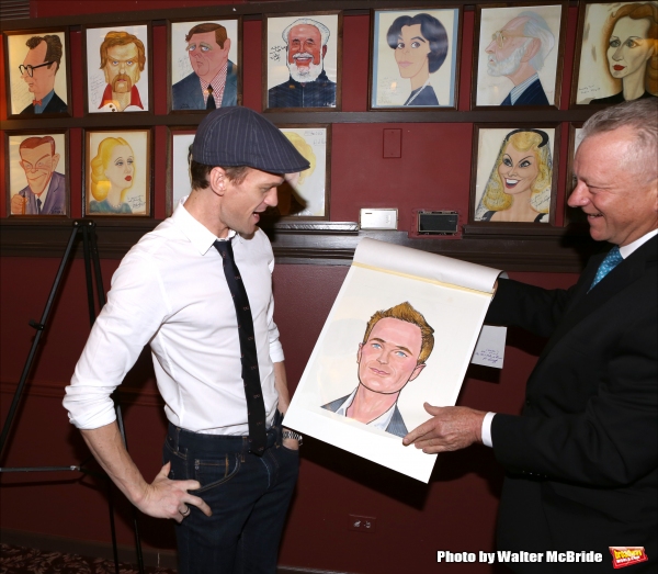 Photo Coverage: HEDWIG's Neil Patrick Harris Unveils Caricature at Sardi's Image