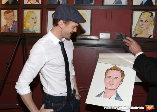 Photo Coverage: HEDWIG's Neil Patrick Harris Unveils Caricature at Sardi's Image