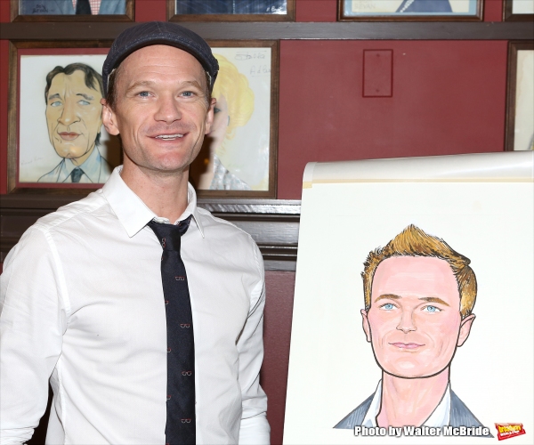Photo Coverage: HEDWIG's Neil Patrick Harris Unveils Caricature at Sardi's Image