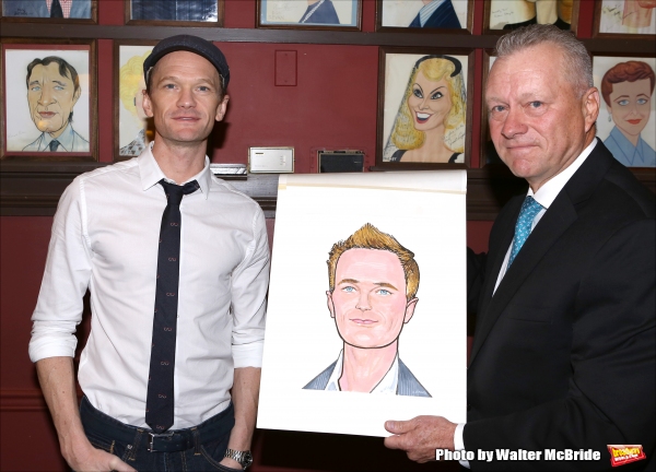 Photo Coverage: HEDWIG's Neil Patrick Harris Unveils Caricature at Sardi's Image
