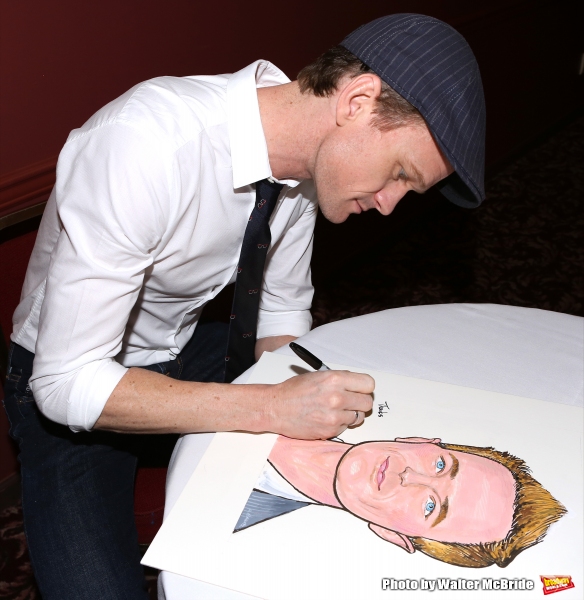 Photo Coverage: HEDWIG's Neil Patrick Harris Unveils Caricature at Sardi's Image