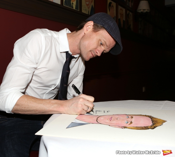 Photo Coverage: HEDWIG's Neil Patrick Harris Unveils Caricature at Sardi's Image