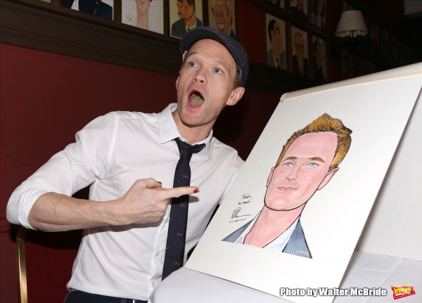 Photo Coverage: HEDWIG's Neil Patrick Harris Unveils Caricature at Sardi's Image