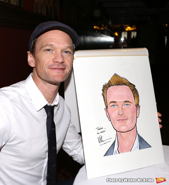 Photo Coverage: HEDWIG's Neil Patrick Harris Unveils Caricature at Sardi's Image