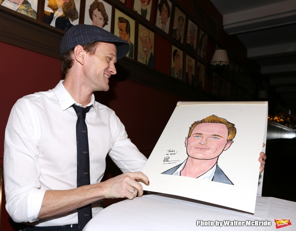 Photo Coverage: HEDWIG's Neil Patrick Harris Unveils Caricature at Sardi's Image
