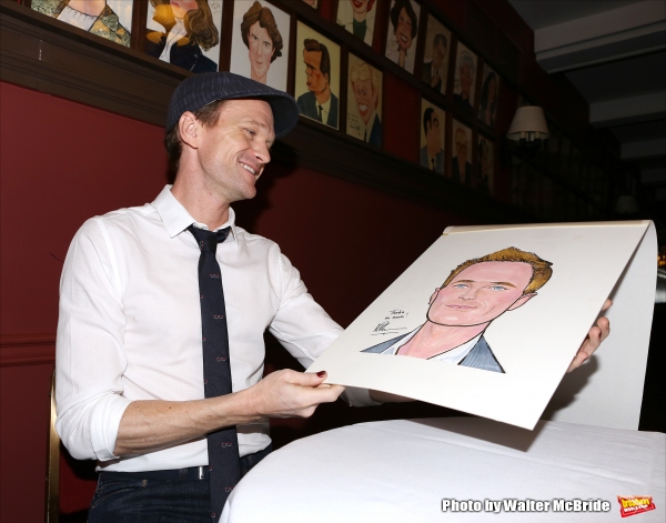 Photo Coverage: HEDWIG's Neil Patrick Harris Unveils Caricature at Sardi's Image