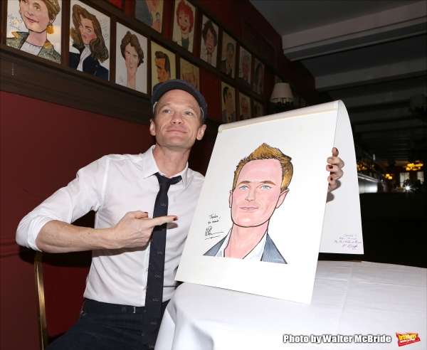Photo Coverage: HEDWIG's Neil Patrick Harris Unveils Caricature at Sardi's Image