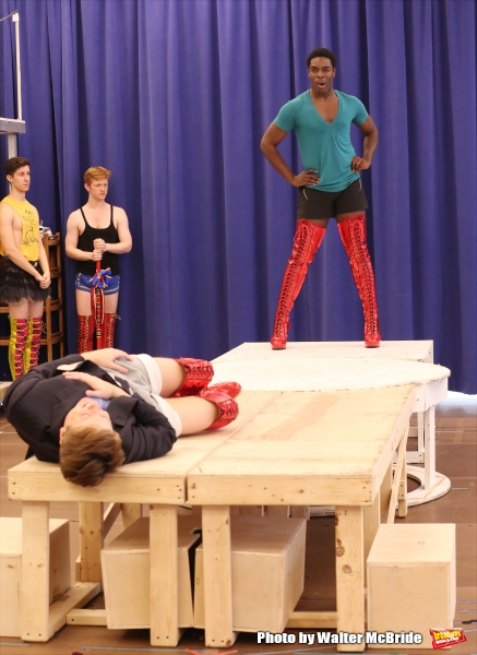 Photo Coverage: Let Them Raise You Up- KINKY BOOTS Tour Cast Gives Performance Preview! Photo Coverage: Let Them Raise You Up- KINKY BOOTS Tour Cast Gives Performance Preview! Image