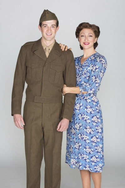 A.J. Shively appears as Billy Cane and Carmen Cusack as Alice Murphy Photo