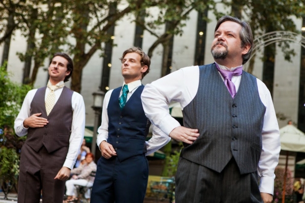 Photo Flash: First Look at Boomerang Theatre's LOVE'S LABOUR'S LOST at Bryant Park 