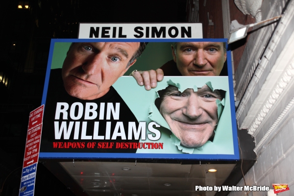 Robin Williams, 57, had been touring ''Weapons of Self Destruction'' since September  Photo