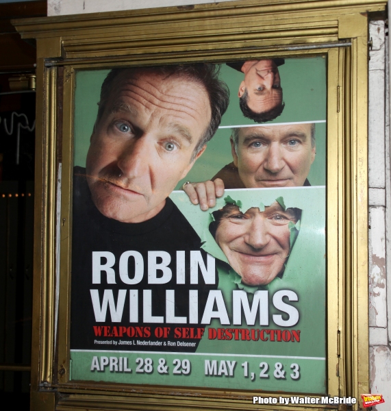 Robin Williams, 57, had been touring ''Weapons of Self Destruction'' since September  Photo