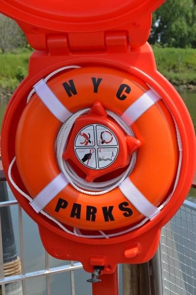 Photo Flash: NYC Parks Unveils Life Rings and Other Water Safety Measures at City Boat Launches Image