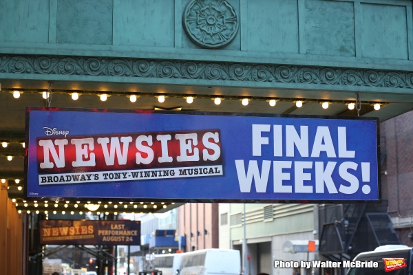 Photo Coverage: NEWSIES Cast Takes Final Broadway Bows at Nederlander Theatre! Image