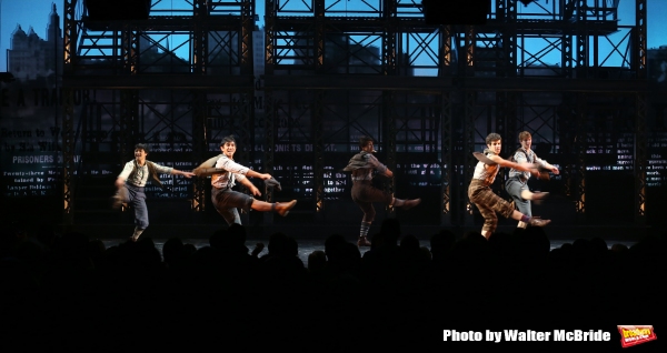 Photo Coverage: NEWSIES Cast Takes Final Broadway Bows at Nederlander Theatre! Image