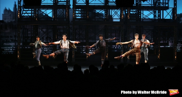 Photo Coverage: NEWSIES Cast Takes Final Broadway Bows at Nederlander Theatre! Image