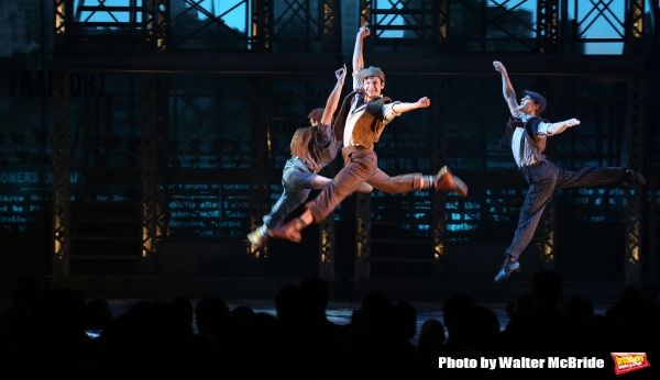 Photo Coverage: NEWSIES Cast Takes Final Broadway Bows at Nederlander Theatre! Image