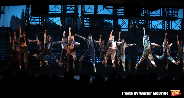 Photo Coverage: NEWSIES Cast Takes Final Broadway Bows at Nederlander Theatre! Image