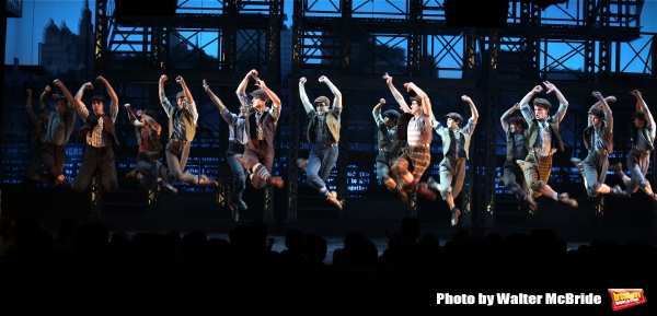 Photo Coverage: NEWSIES Cast Takes Final Broadway Bows at Nederlander Theatre! Image