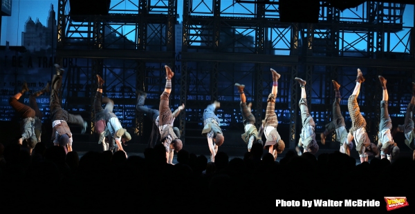 Photo Coverage: NEWSIES Cast Takes Final Broadway Bows at Nederlander Theatre! 