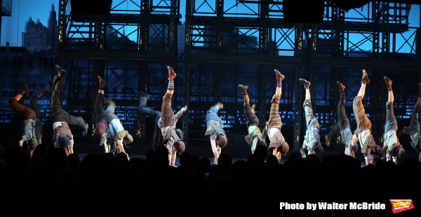 Photo Coverage: NEWSIES Cast Takes Final Broadway Bows at Nederlander Theatre! Image