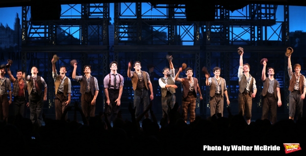Photo Coverage: NEWSIES Cast Takes Final Broadway Bows at Nederlander Theatre! Image