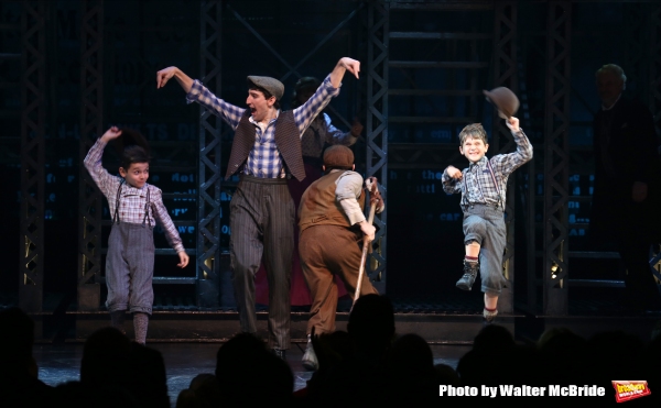 Photo Coverage: NEWSIES Cast Takes Final Broadway Bows at Nederlander Theatre! Image