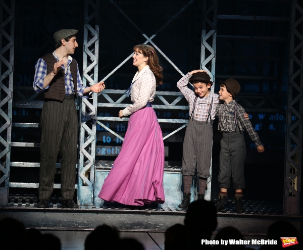 Photo Coverage: NEWSIES Cast Takes Final Broadway Bows at Nederlander Theatre! Image