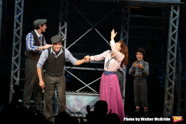 Photo Coverage: NEWSIES Cast Takes Final Broadway Bows at Nederlander Theatre! Image