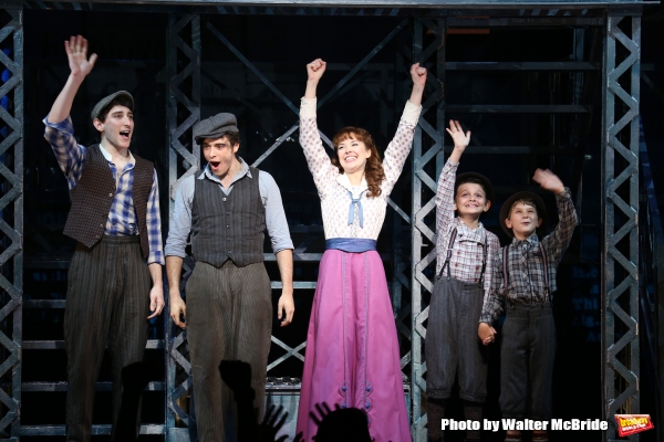 Photo Coverage: NEWSIES Cast Takes Final Broadway Bows at Nederlander Theatre! Image