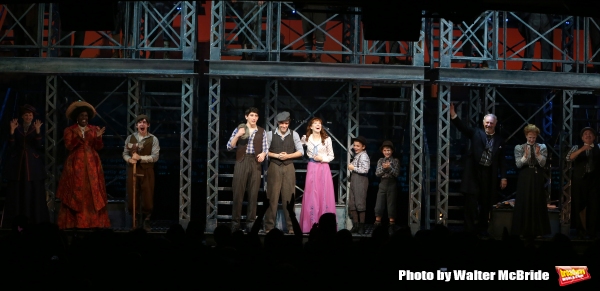 Photo Coverage: NEWSIES Cast Takes Final Broadway Bows at Nederlander Theatre! Image