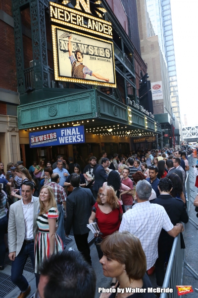 Photo Coverage: NEWSIES Cast Takes Final Broadway Bows at Nederlander Theatre! Image