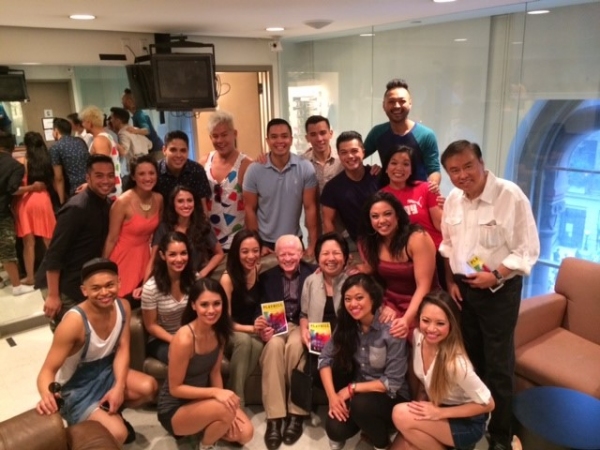 Photo Flash: Philippine Ambassador Jose L. Cuisia Visits The Public's HERE LIES LOVE Image