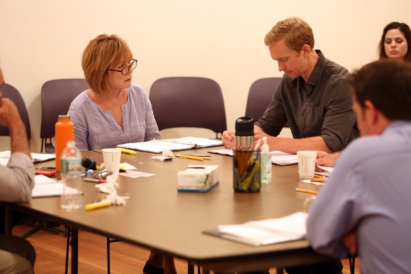 Photo Flash: In Rehearsal with Roderick Hill, Erik Heger and More for Off-Broadway's STALKING THE BOGEYMAN Image
