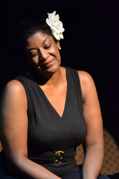 Suzanne Froix as Billie Holiday  Photo