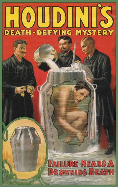 Photo Flash: Iconic Houdini Posters Recreated for Adrien Brody Miniseries Image
