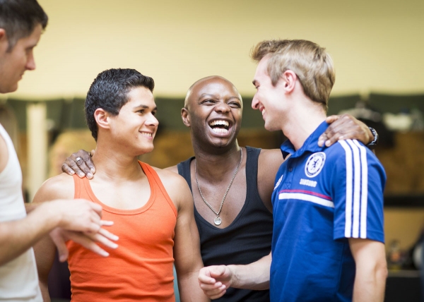 Photo Flash: Tim Driesen, Stephen Webb & More in Rehearsal for JERSEY BOYS UK Tour! Image