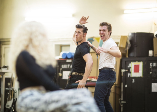 Photo Flash: Tim Driesen, Stephen Webb & More in Rehearsal for JERSEY BOYS UK Tour! Image