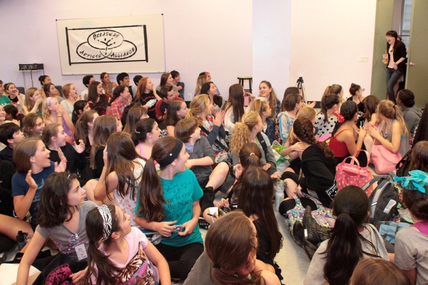 Photo Flash: HEDWIG's Lena Hall Surprises Broadway Artists Alliance Summer Intensive Students Image