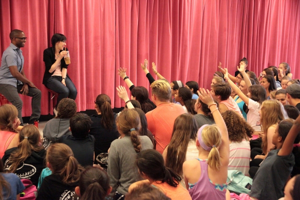 Photo Flash: HEDWIG's Lena Hall Surprises Broadway Artists Alliance Summer Intensive Students Image