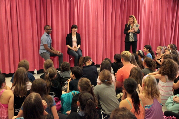 Photo Flash: HEDWIG's Lena Hall Surprises Broadway Artists Alliance Summer Intensive Students Image