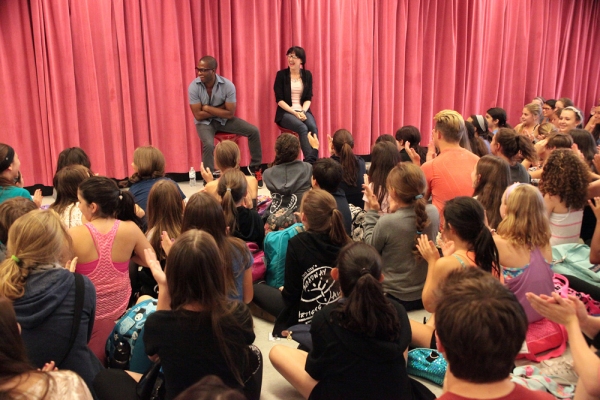 Photo Flash: HEDWIG's Lena Hall Surprises Broadway Artists Alliance Summer Intensive Students Image